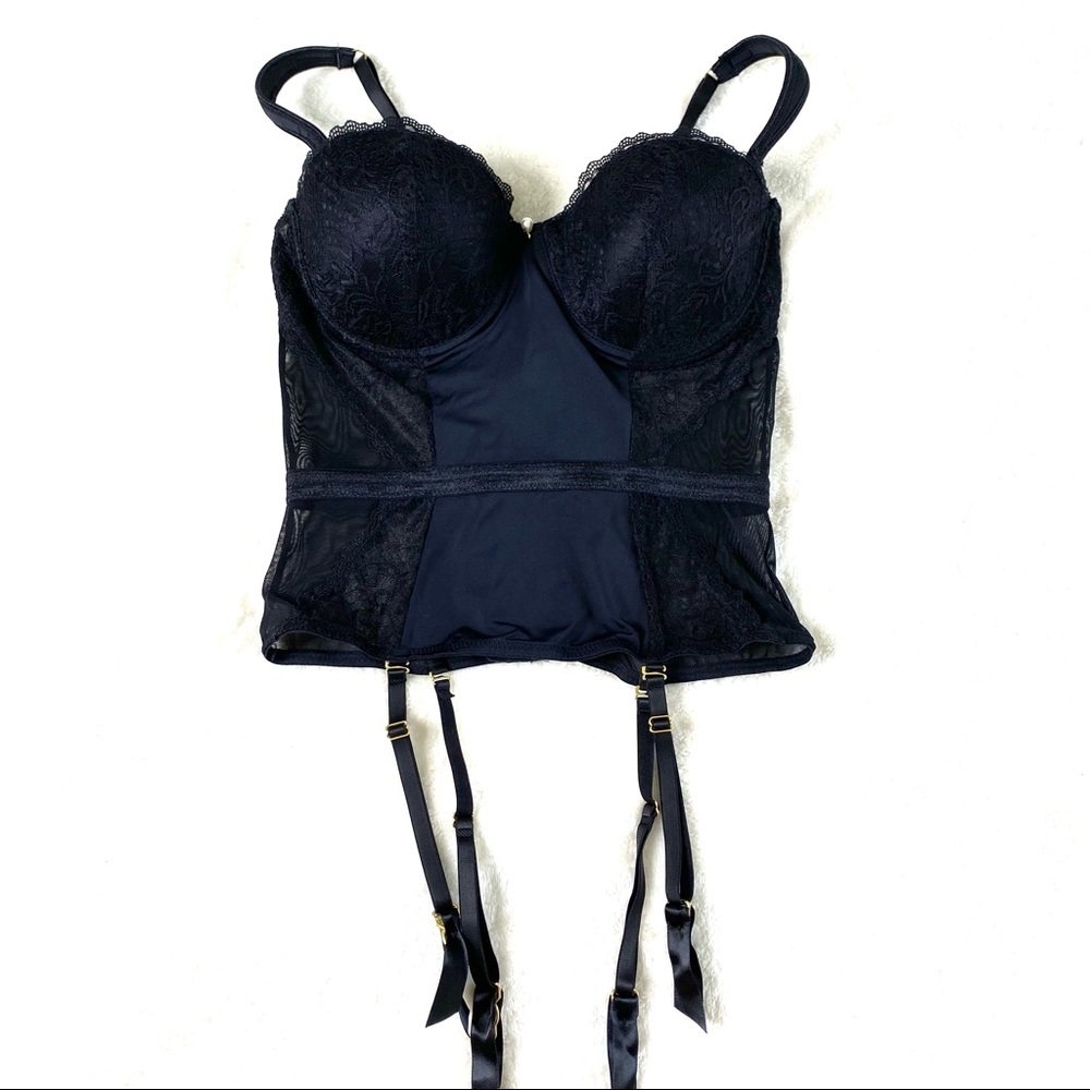 Sophie b. Bustier Corset Black Size Large